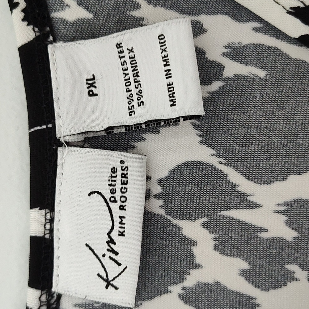 Kim Rogers Maxi Dress Petite XLP Leopard Animal Print Casual Summer Sexy Flowy - Picture 11 of 11